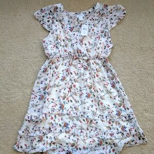 Motherhood Maternity Ruffle Dress